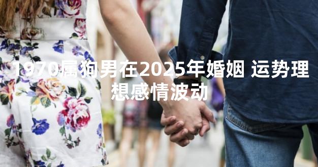 1970属狗男在2025年婚姻 运势理想感情波动